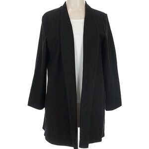 Eileen Fisher Elegant Black Lightweight Jacket
